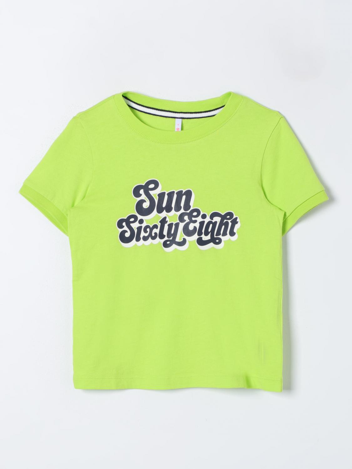  T-Shirt SUN 68 Kids colour Lime