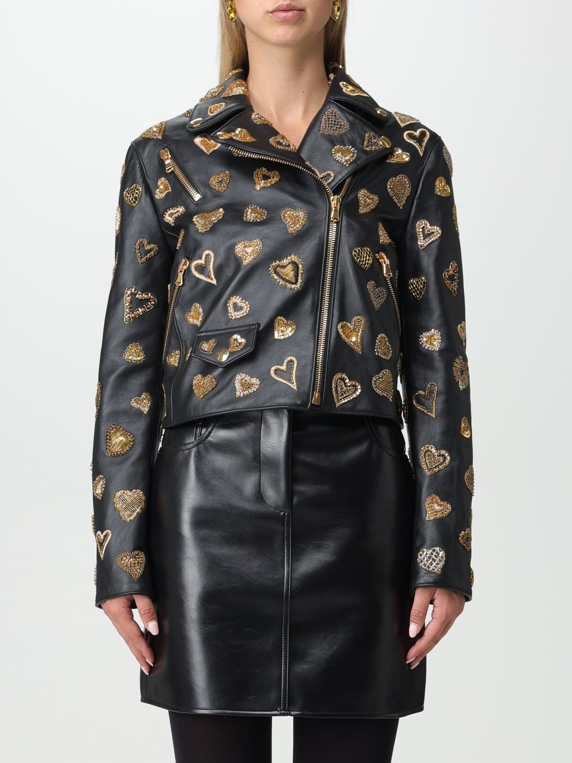 Moschino Couture Jacket MOSCHINO COUTURE Woman colour Gold