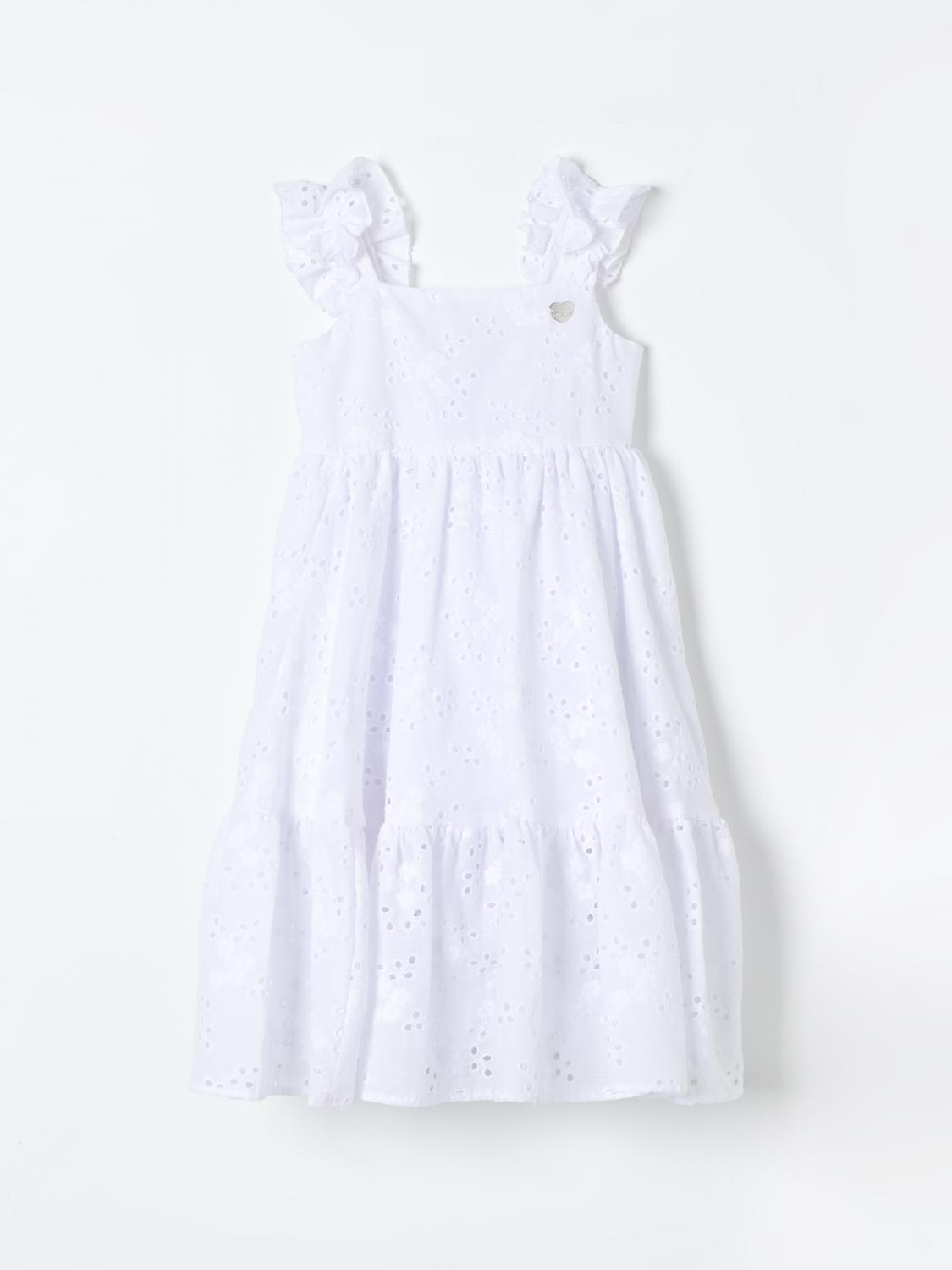 Monnalisa Dress MONNALISA Kids color White