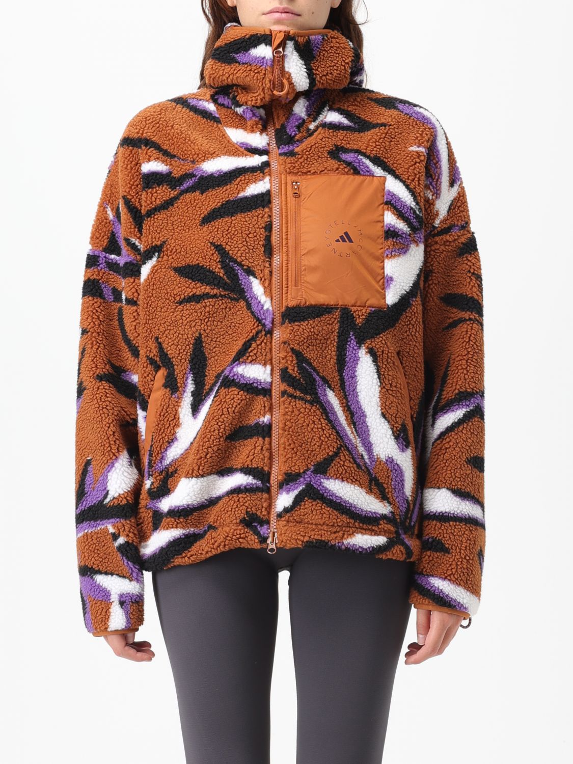 Adidas By Stella Mccartney Sweatshirt ADIDAS BY STELLA MCCARTNEY Woman colour Multicolor