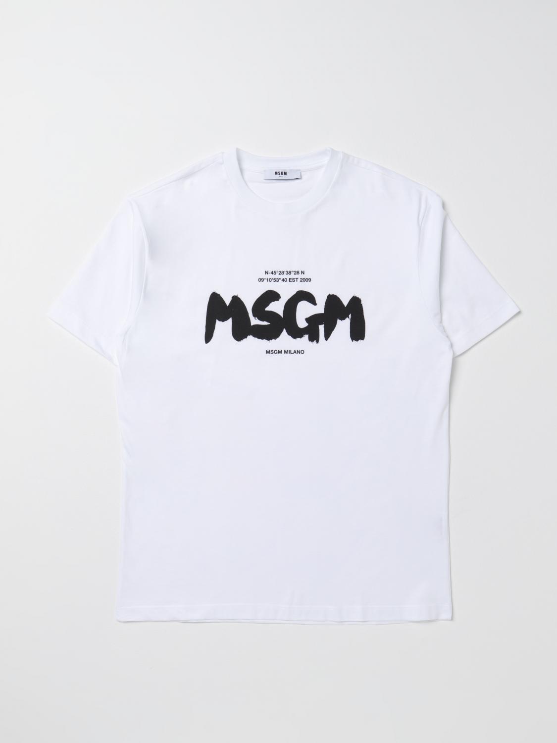 Msgm Kids T-Shirt MSGM KIDS Kids colour White