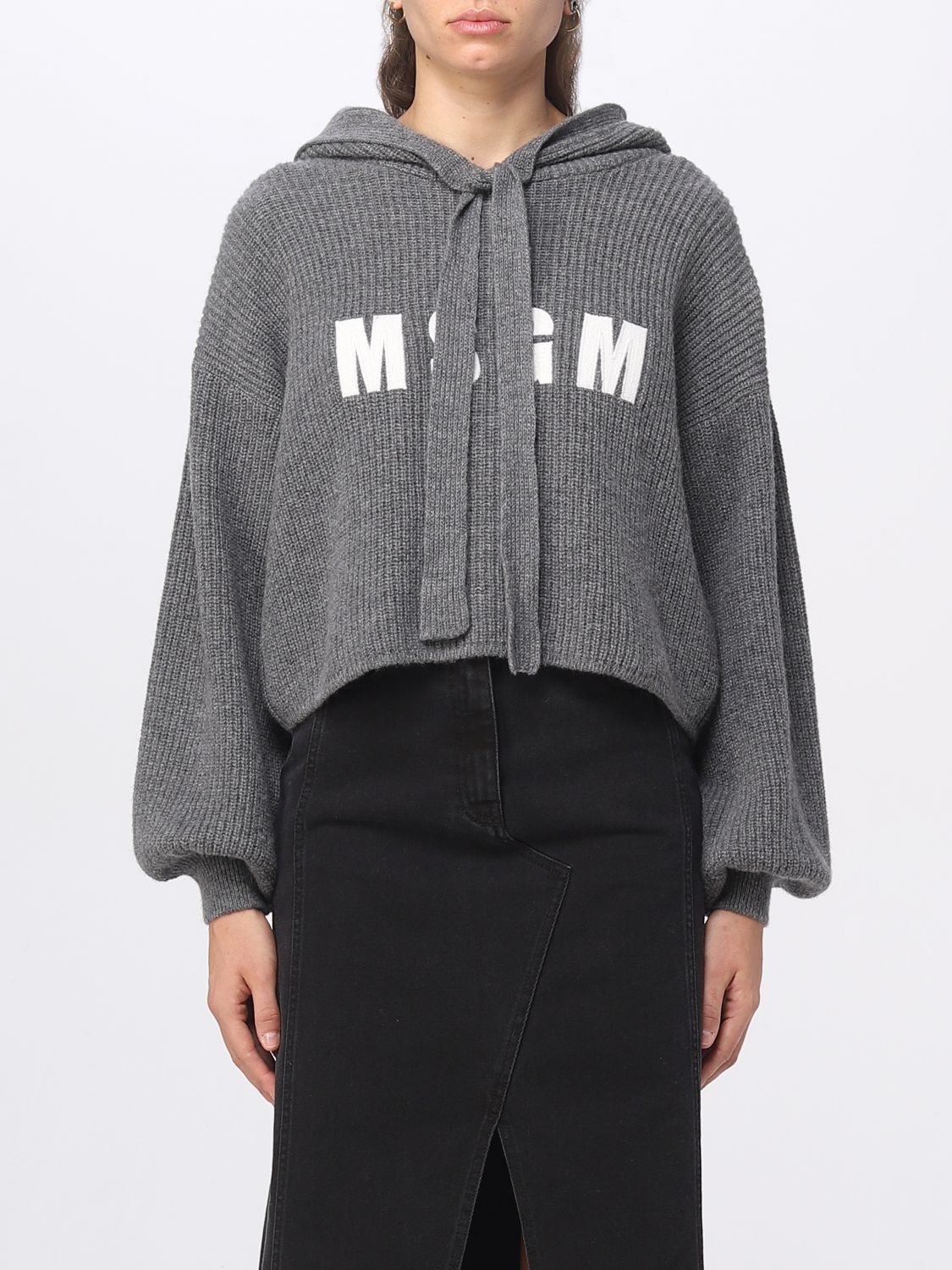 Msgm Jumper MSGM Woman colour Grey