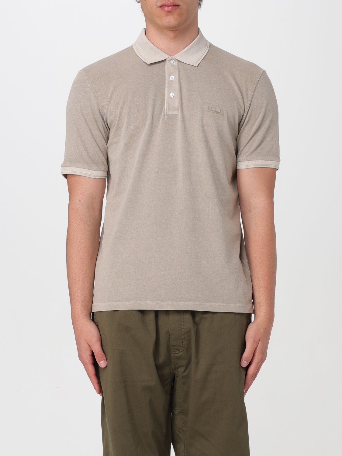 Woolrich Polo Shirt WOOLRICH Men colour Sand