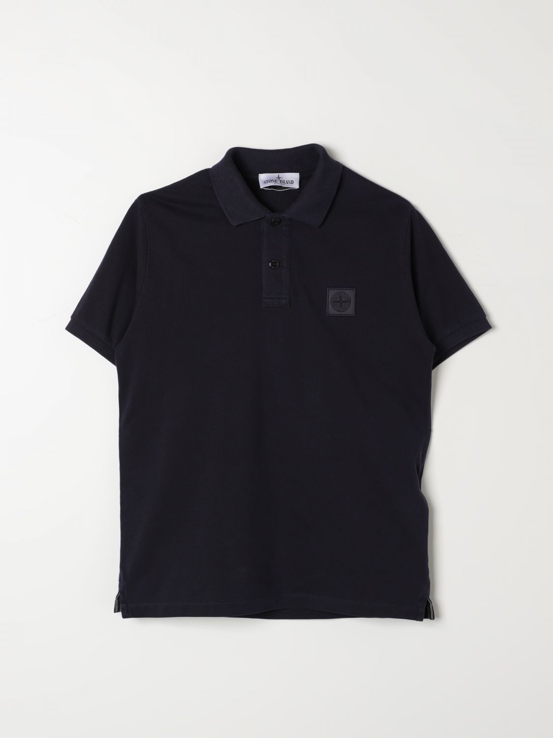 Stone Island Junior Polo Shirt STONE ISLAND JUNIOR Kids colour Blue