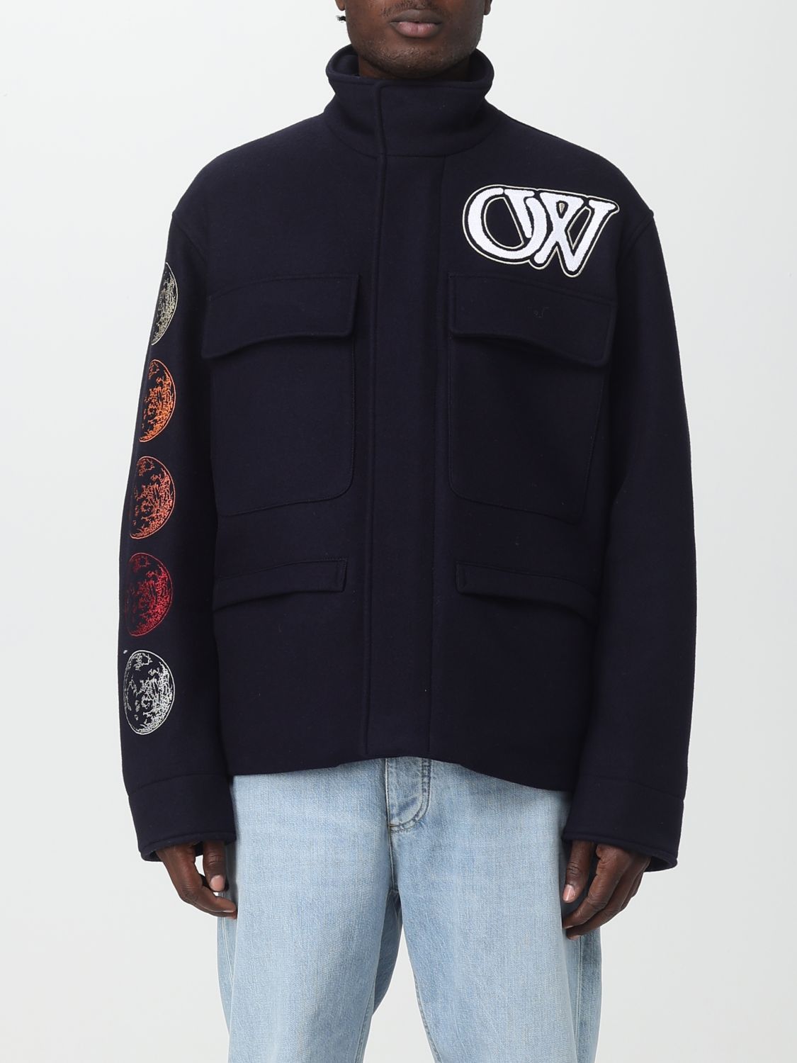 OFF-WHITE Jacket OFF-WHITE Men colour Black