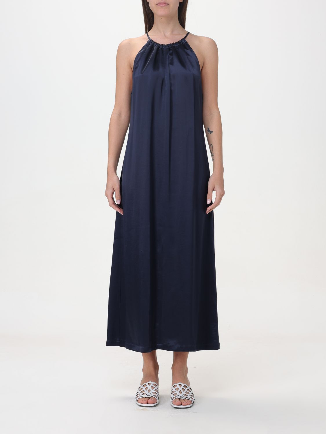 Erika Cavallini Dress ERIKA CAVALLINI Woman colour Blue