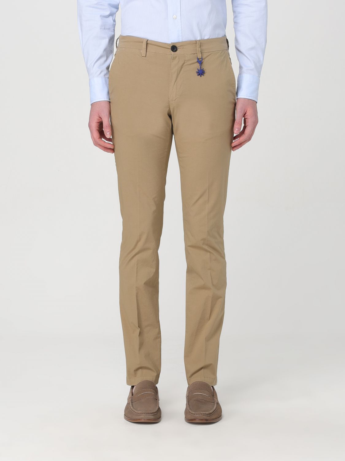 Manuel Ritz Trousers MANUEL RITZ Men colour Beige