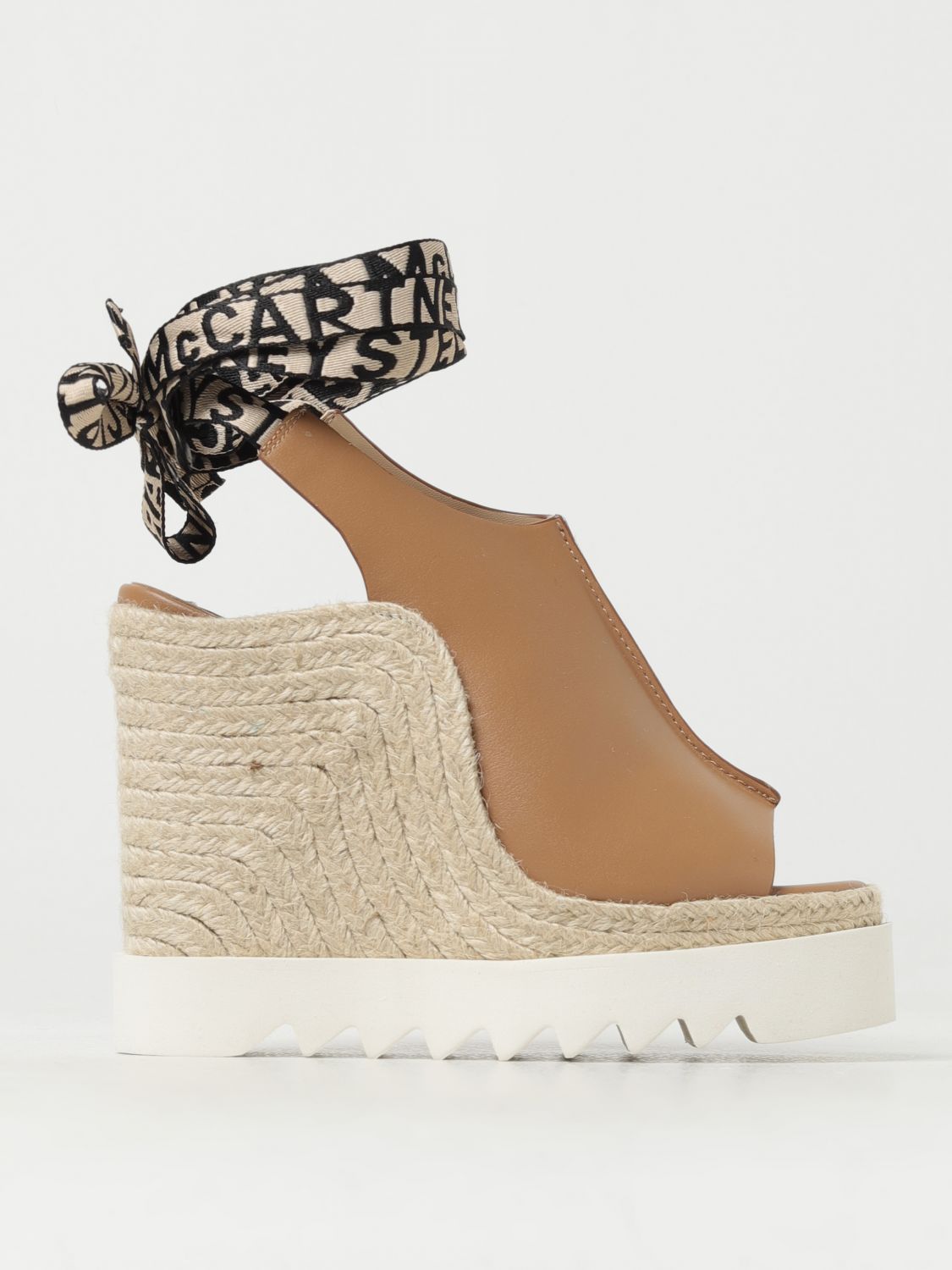 Stella McCartney Wedge Shoes STELLA MCCARTNEY Woman colour Brown