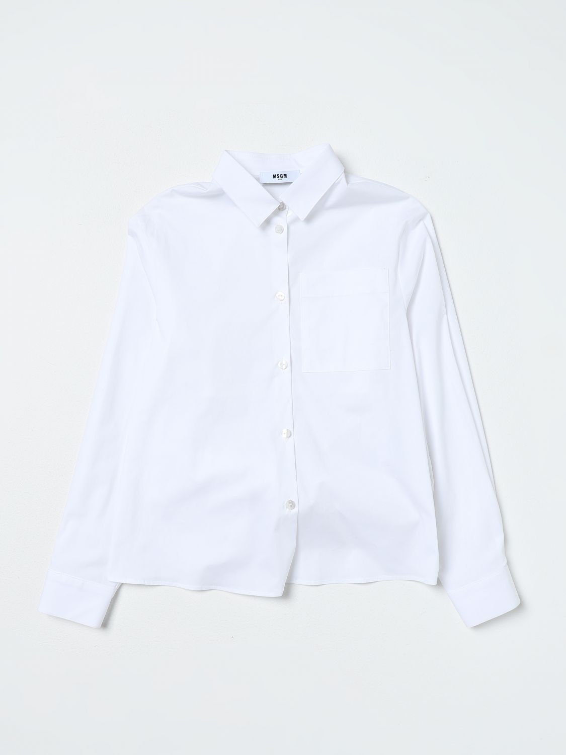 Msgm Kids Shirt MSGM KIDS Kids colour White