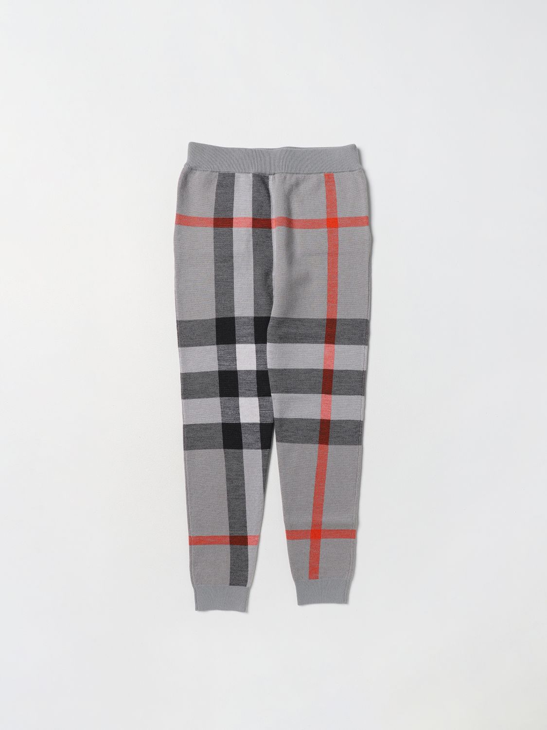 Burberry Kids Trousers BURBERRY KIDS Kids colour Grey