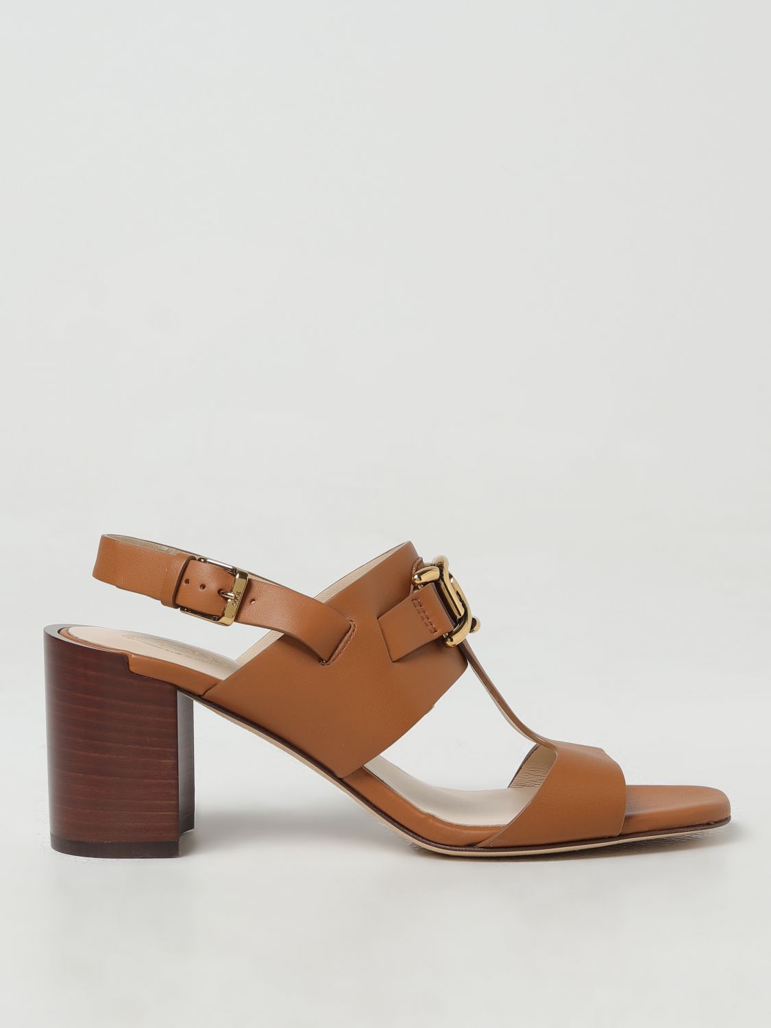 Tod's Heeled Sandals TOD'S Woman colour Leather