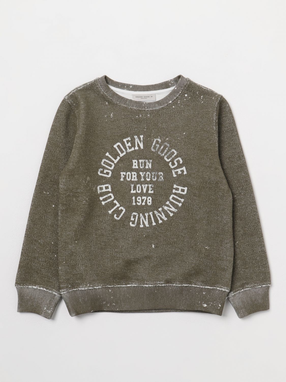 Golden Goose Jumper GOLDEN GOOSE Kids colour Olive