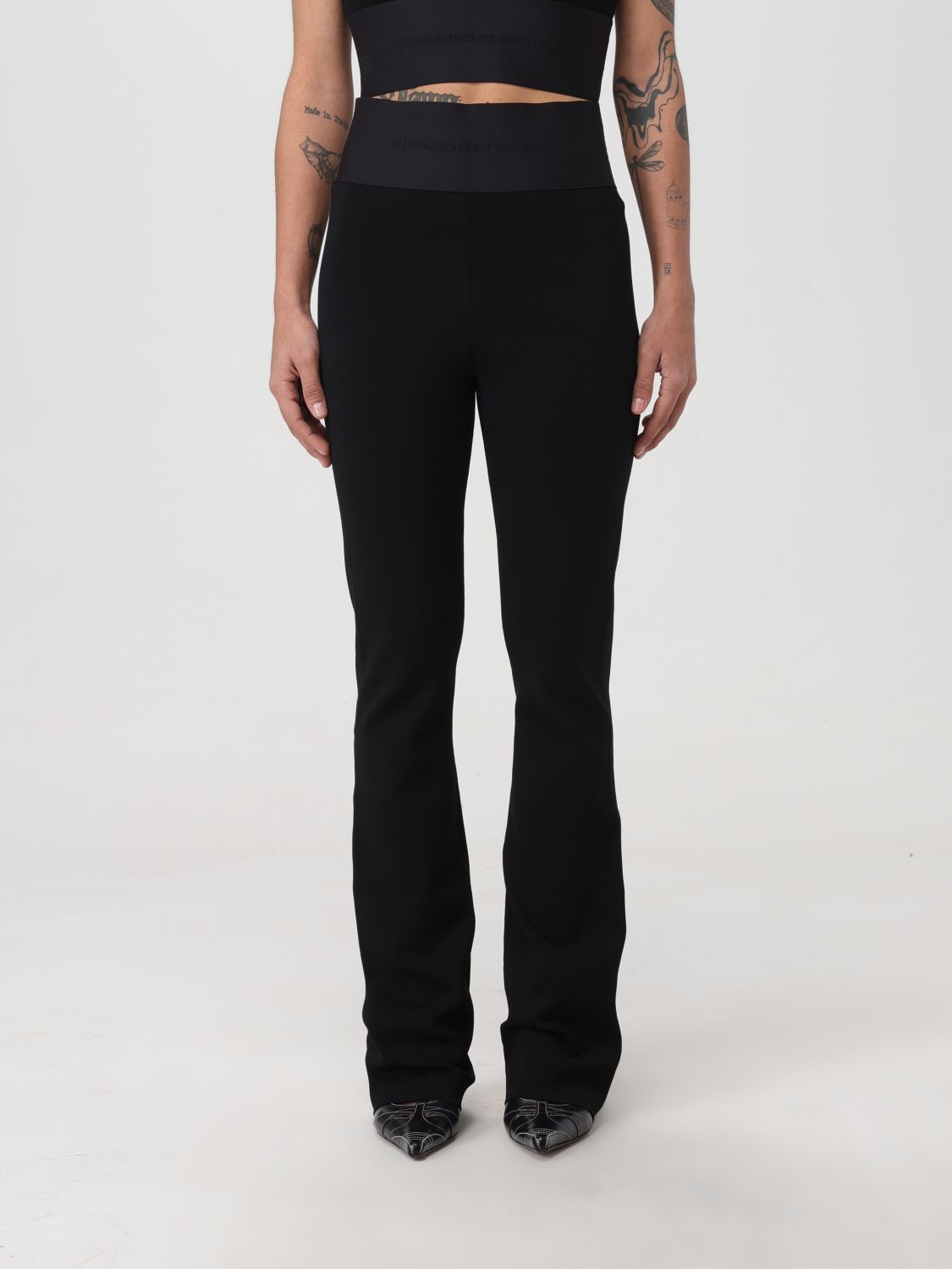 Alexander Wang Trousers ALEXANDER WANG Woman colour Black