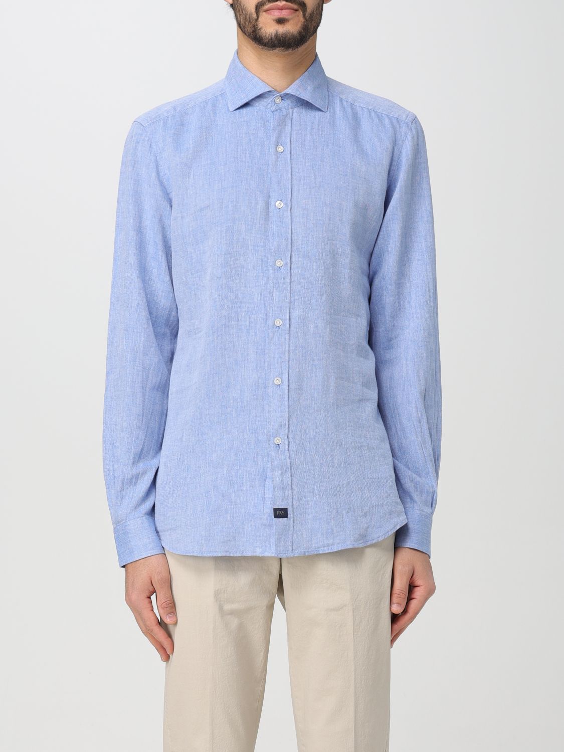 Fay Shirt FAY Men colour Cobalt