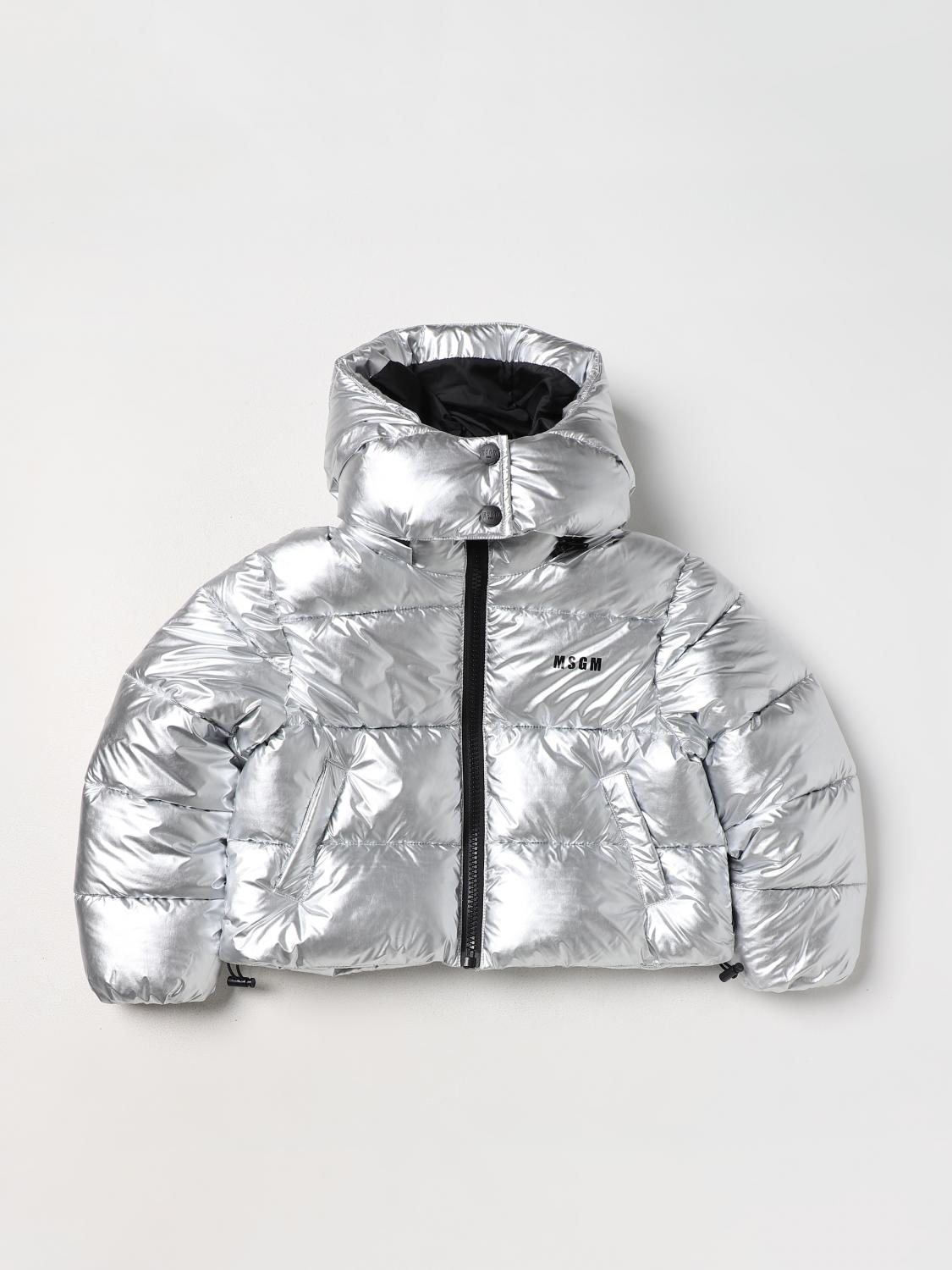 Msgm Kids Jacket MSGM KIDS Kids colour Silver