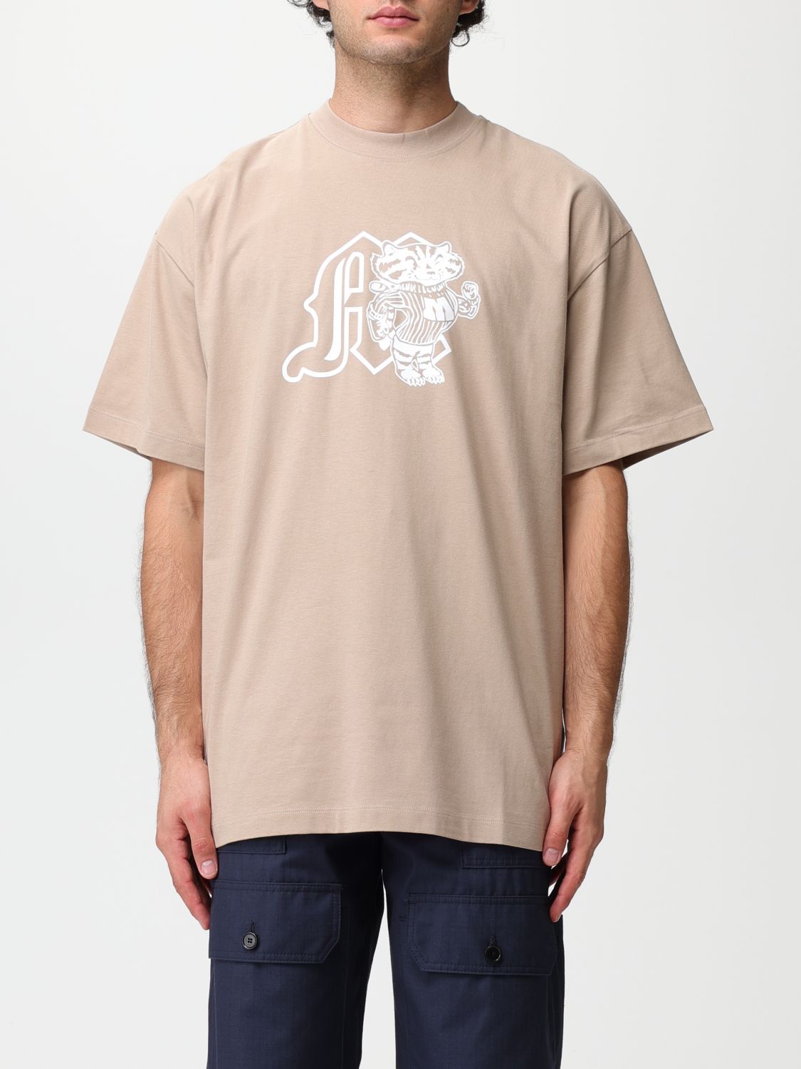 Msgm T-Shirt MSGM Men colour Beige