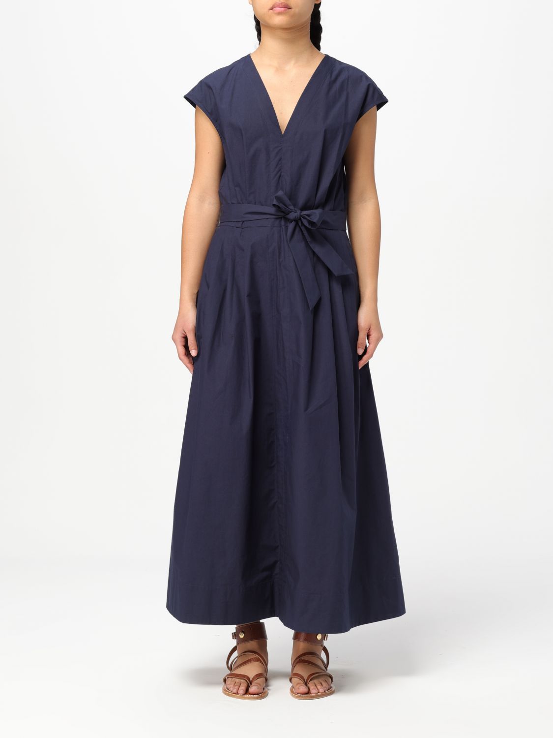 A.P.C. Dress A.P.C. Woman colour Navy