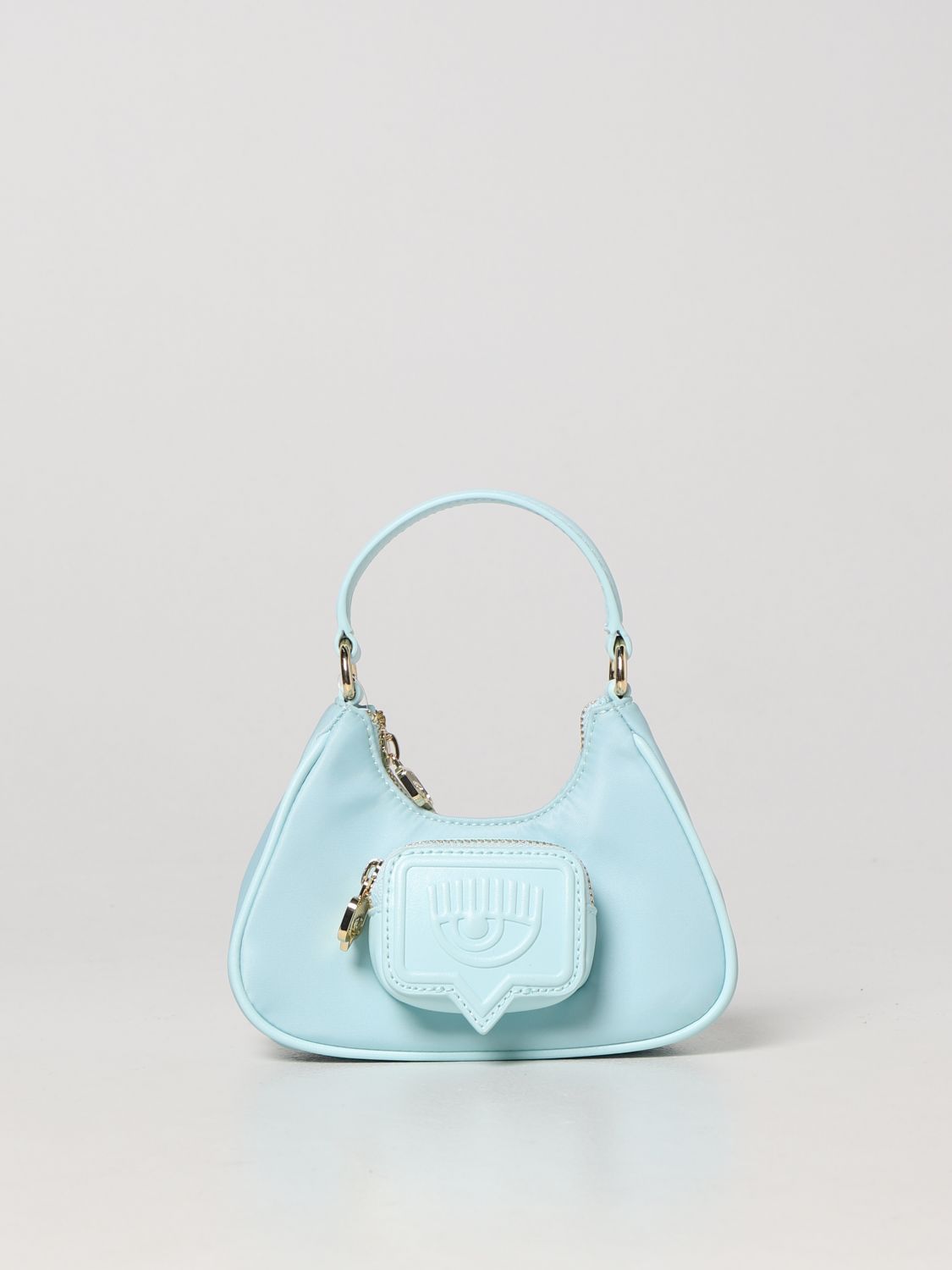 CHIARA FERRAGNI Mini Bag CHIARA FERRAGNI Woman colour Sky Blue