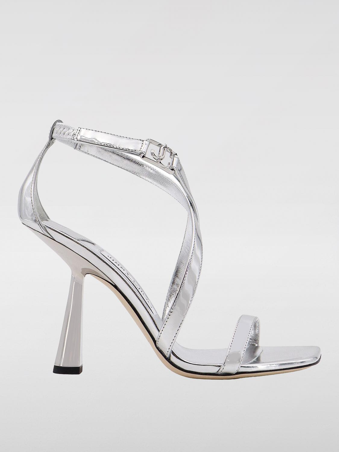 Jimmy Choo Heeled Sandals JIMMY CHOO Woman color Silver