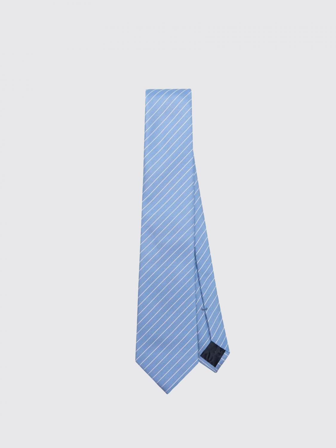 Emporio Armani Tie EMPORIO ARMANI Men color Gnawed Blue