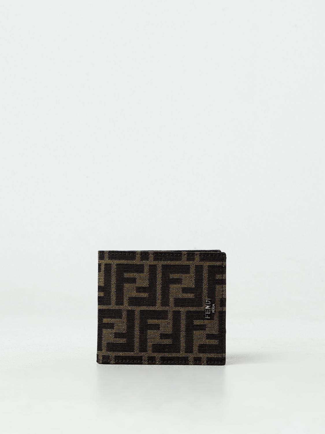 FENDI Wallet FENDI Men colour Brown