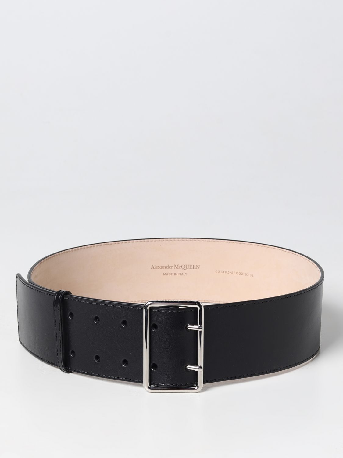 Alexander McQueen Belt ALEXANDER MCQUEEN Woman colour Black