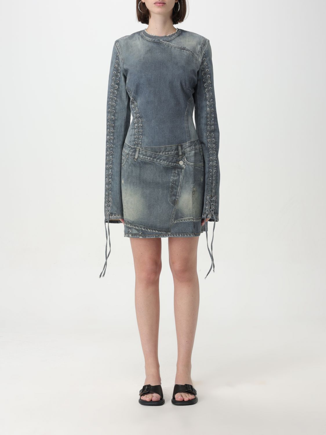 Acne Studios Dress ACNE STUDIOS Woman colour Blue