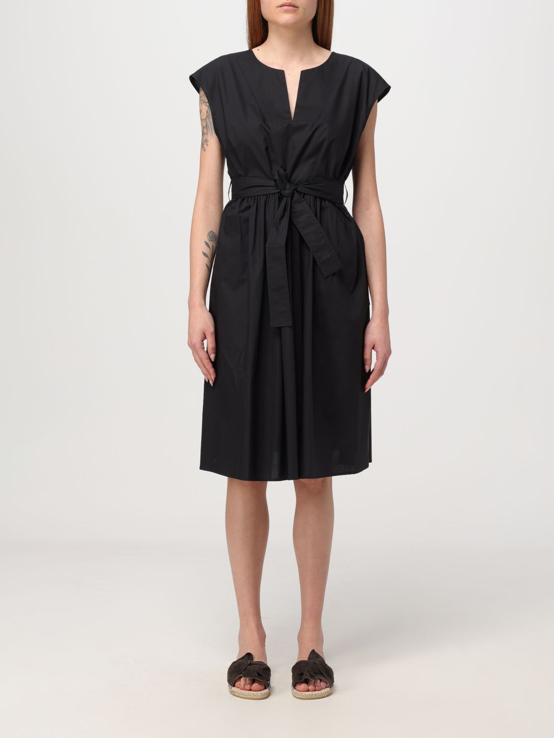 Woolrich Dress WOOLRICH Woman colour Black