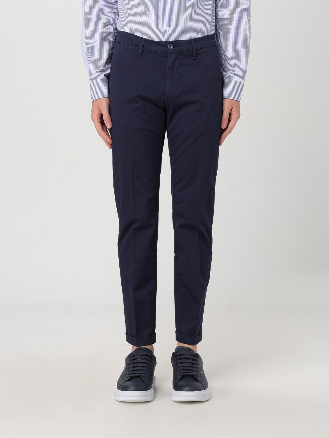 Re-Hash Pants RE-HASH Men color Blue