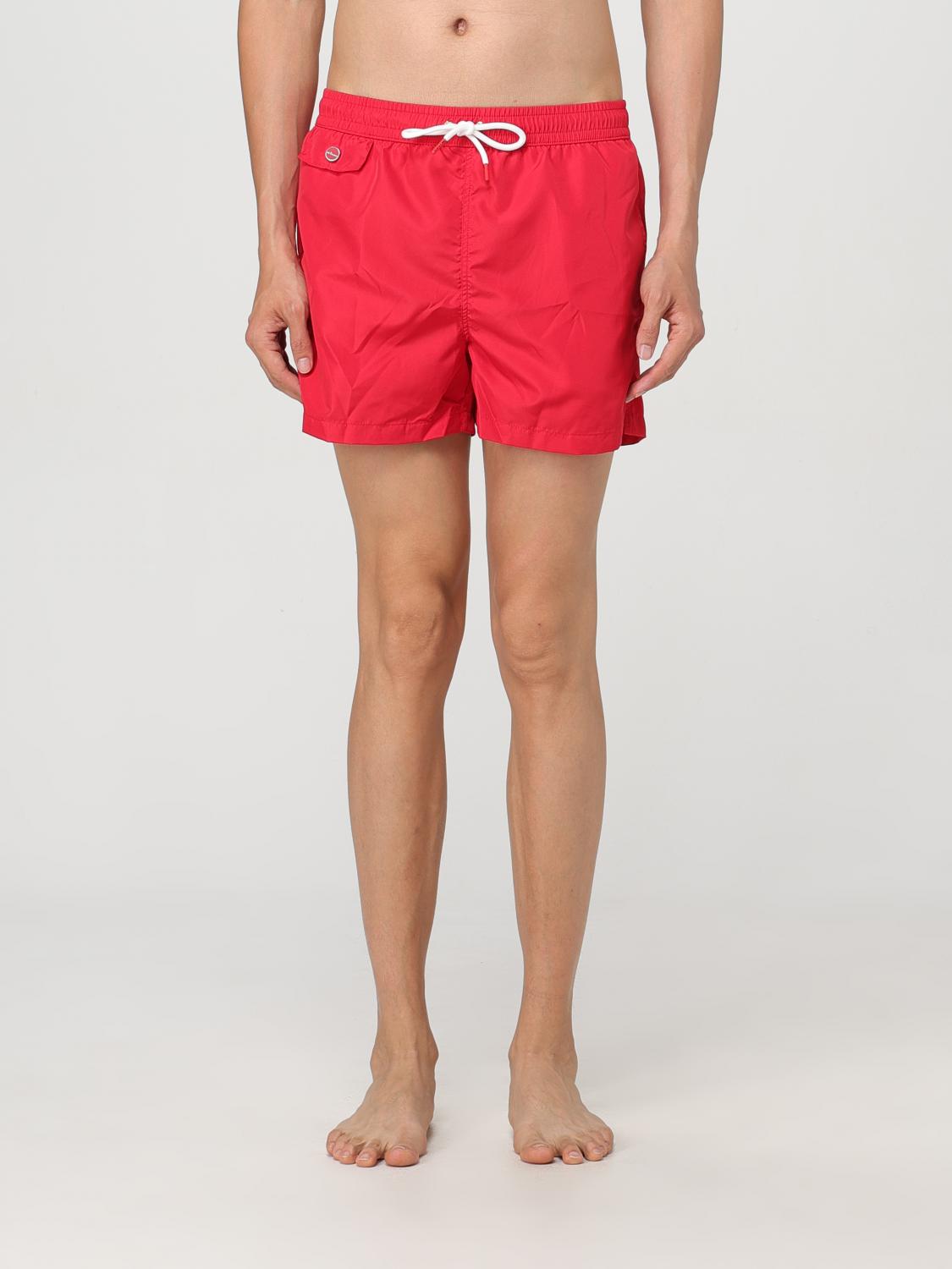 Kiton Swimsuit KITON Men color Red