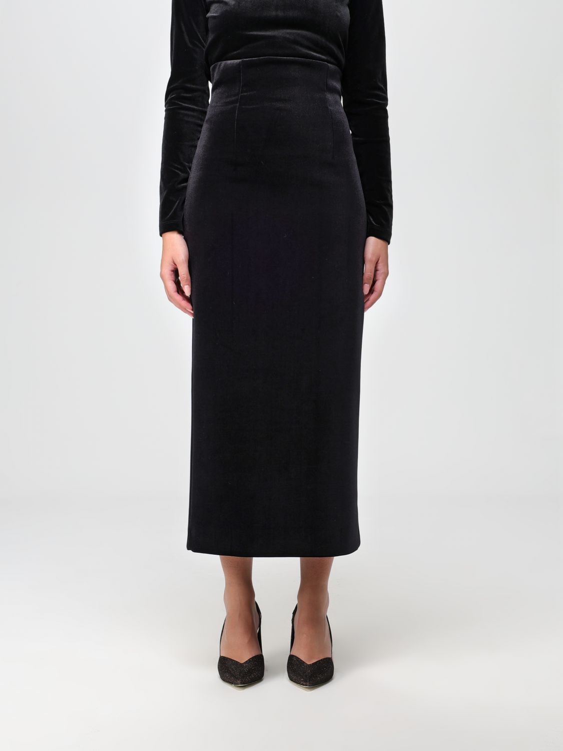 Philosophy Di Lorenzo Serafini Skirt PHILOSOPHY DI LORENZO SERAFINI Woman colour Black