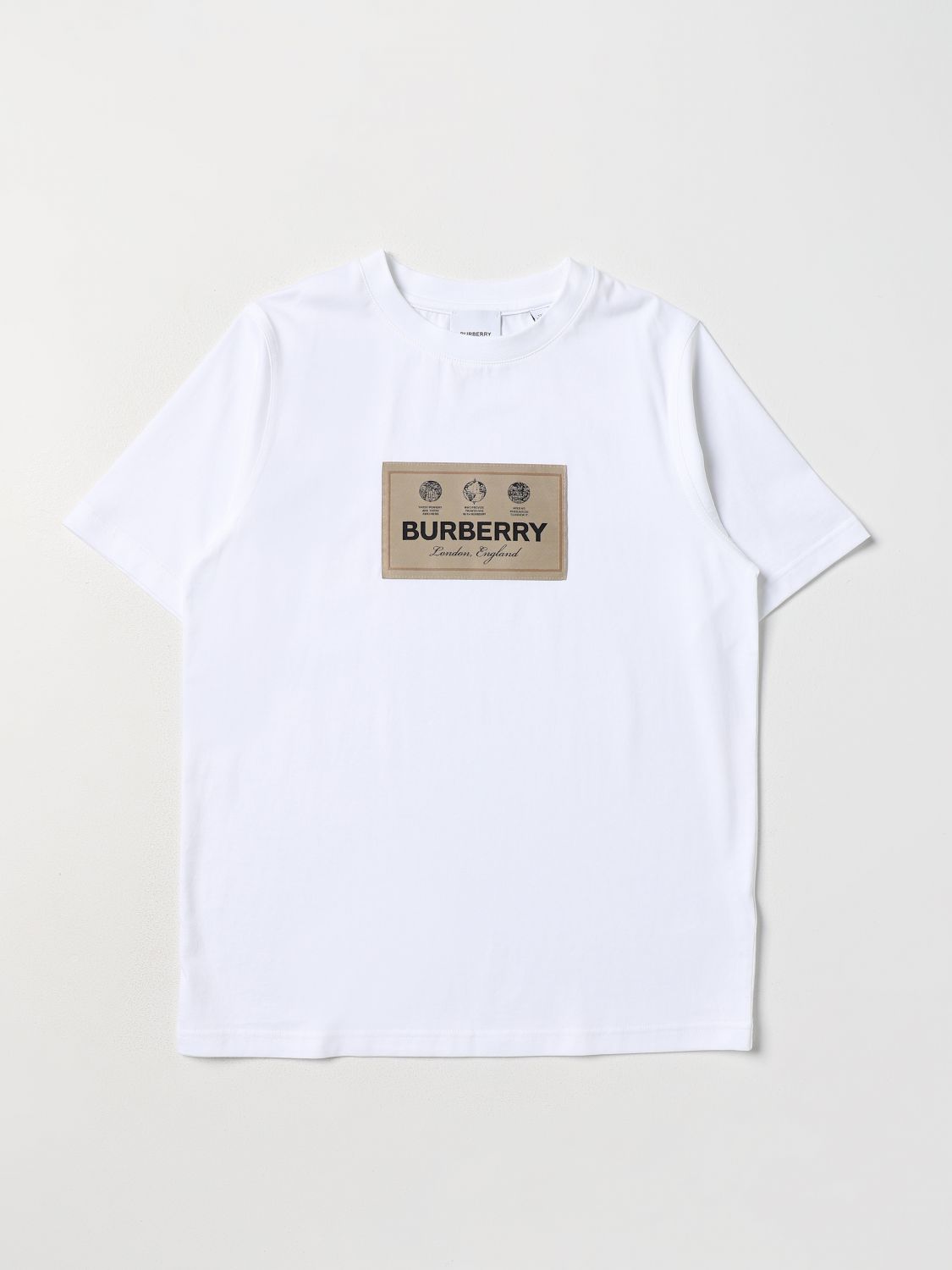 Burberry Kids T-Shirt BURBERRY KIDS Kids colour White