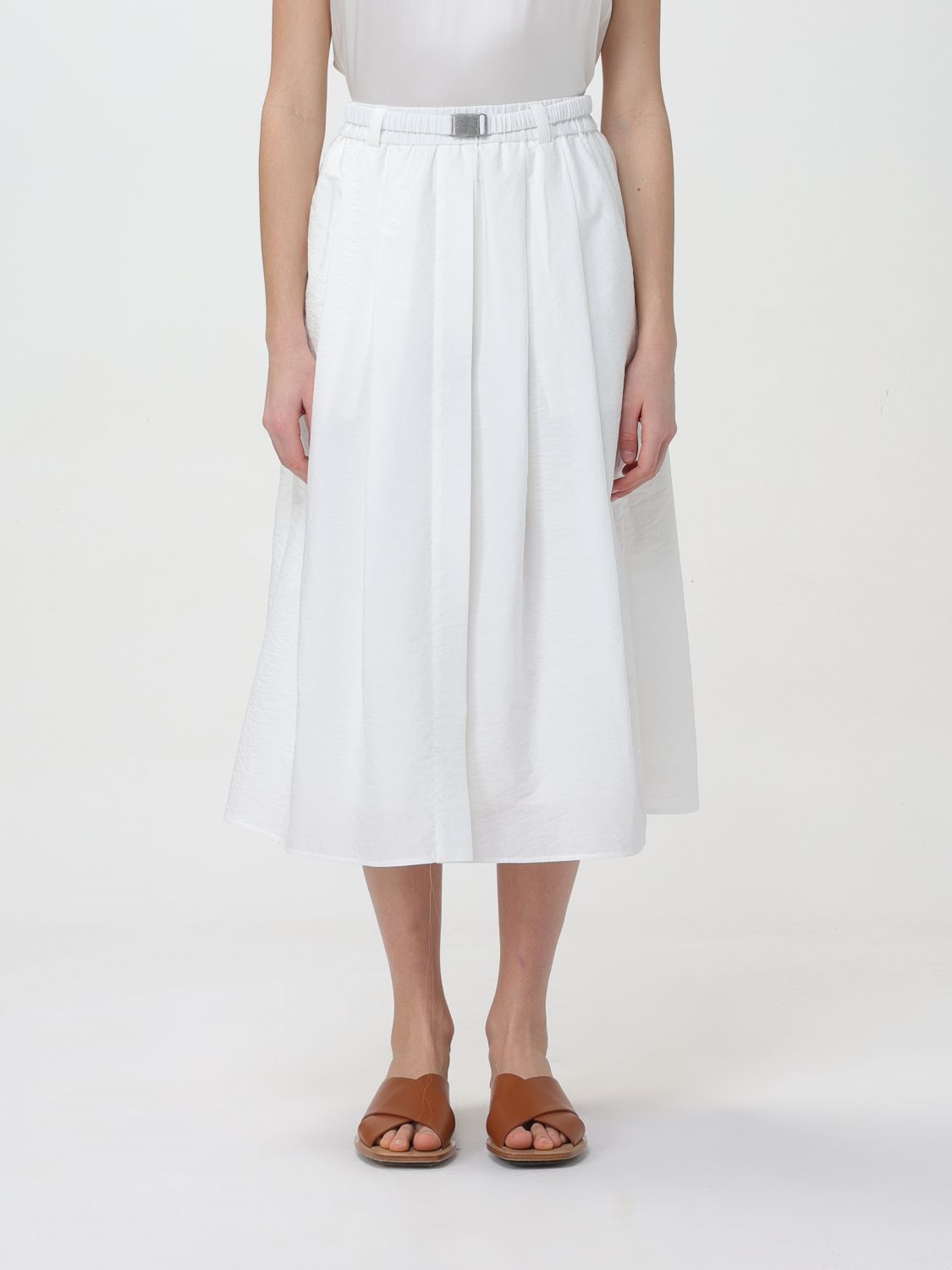 Brunello Cucinelli Skirt BRUNELLO CUCINELLI Woman colour White