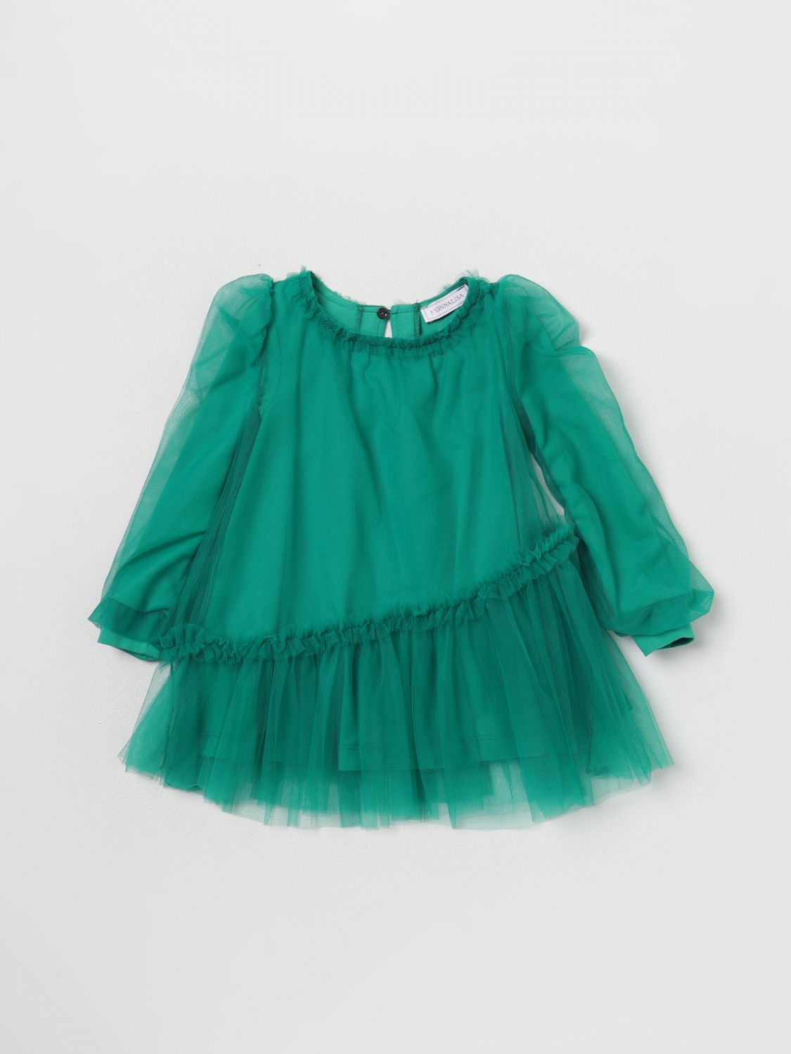 Monnalisa Dress MONNALISA Kids colour Green