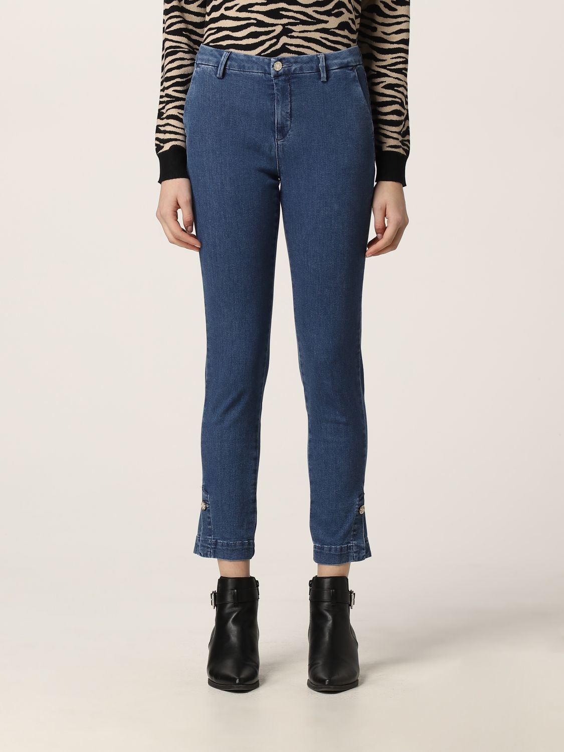 Liu Jo Liu Jo cropped jeans in denim