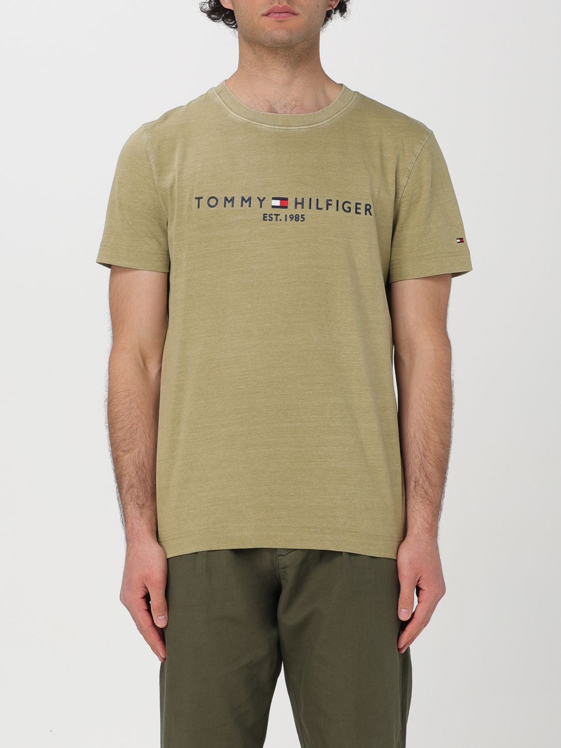 Tommy Hilfiger T-Shirt TOMMY HILFIGER Men colour Green