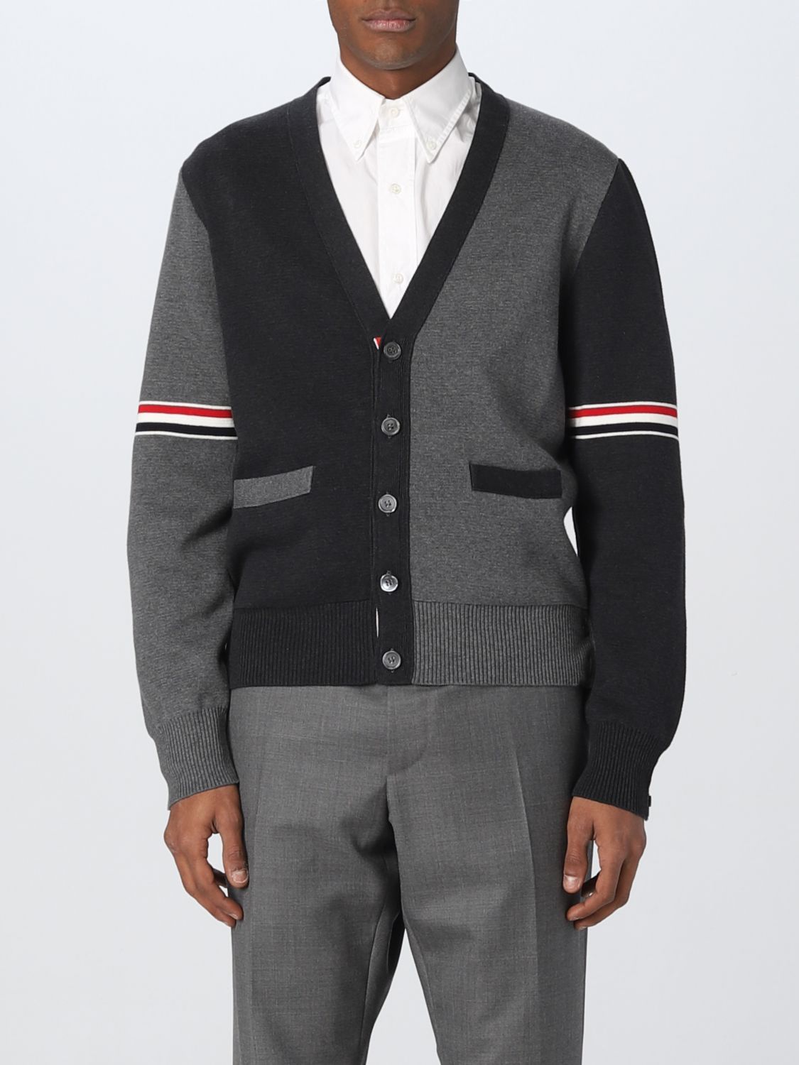 Thom Browne Cardigan THOM BROWNE Men colour Grey