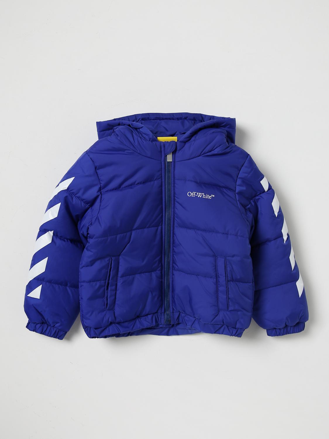 OFF-WHITE Jacket OFF-WHITE Kids colour Royal Blue