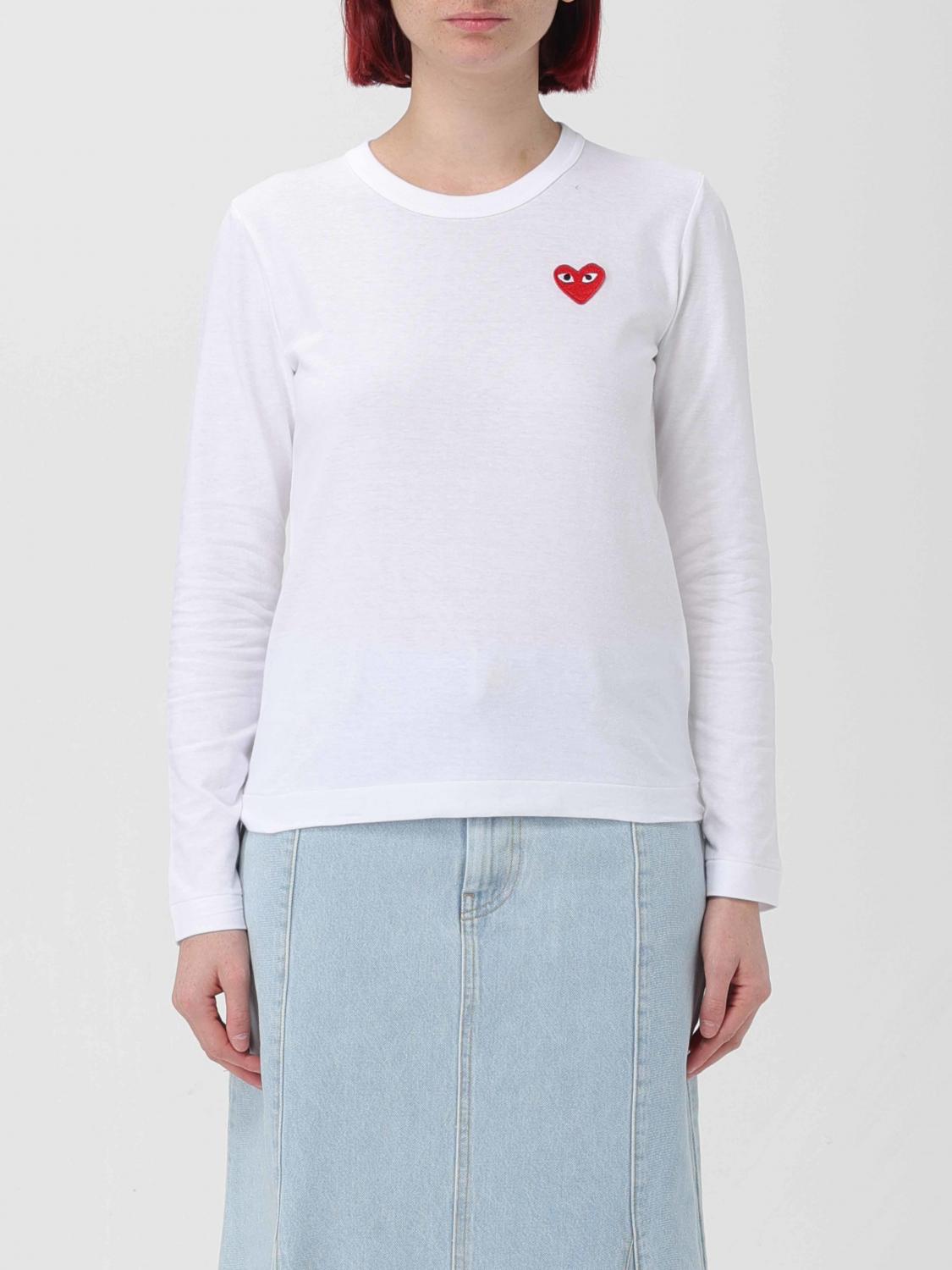 Comme Des Garçons Play T-Shirt COMME DES GARCONS PLAY Woman colour White