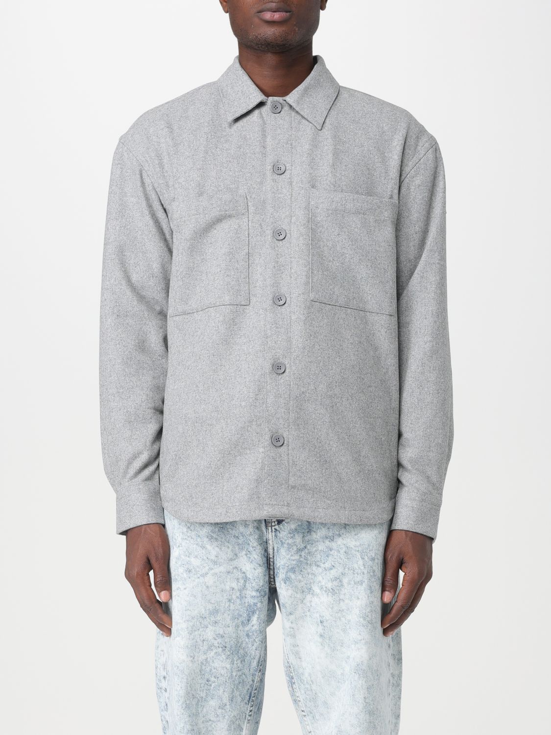 Calvin Klein Shirt CALVIN KLEIN Men colour Grey