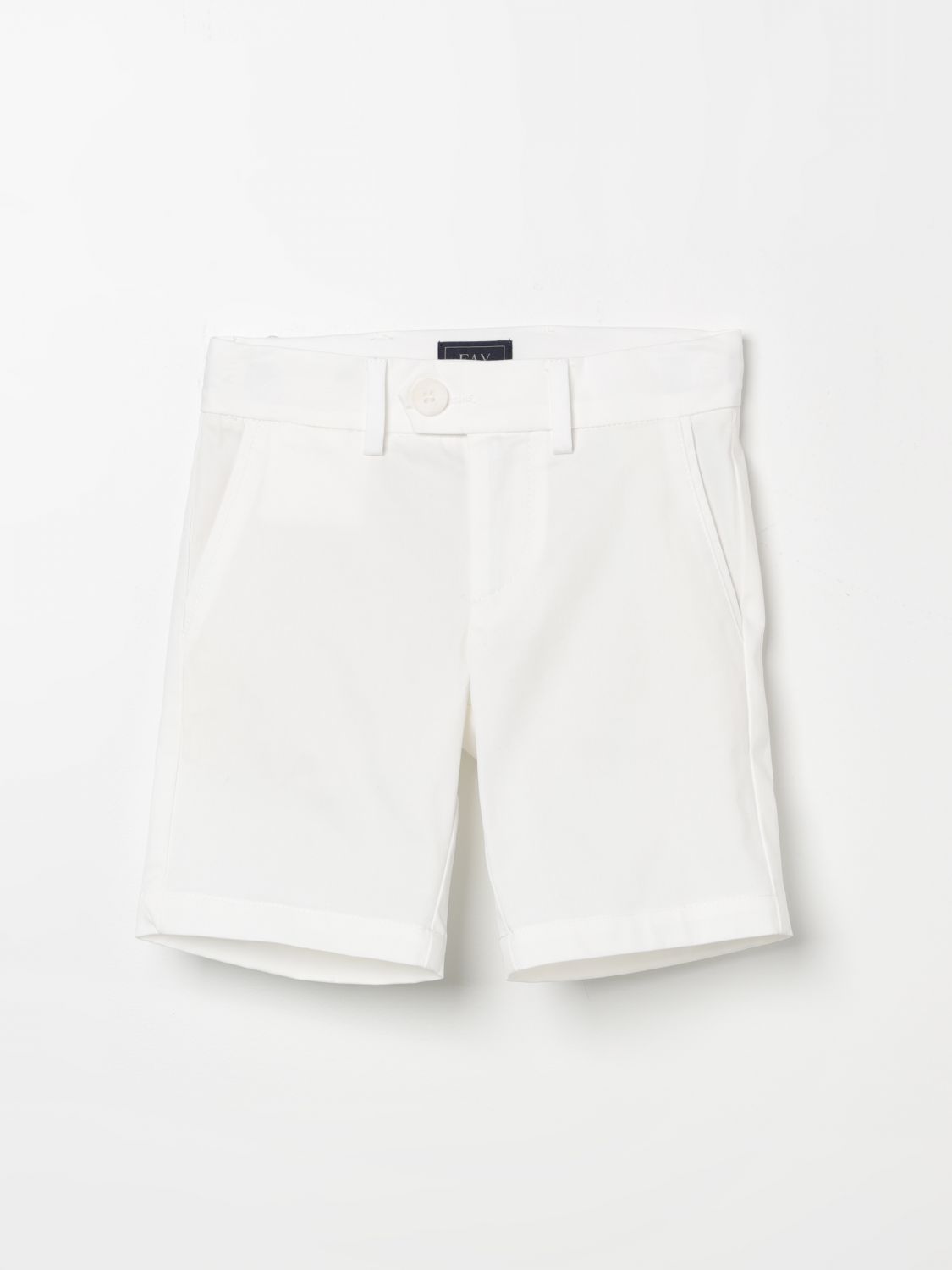 Fay Junior Shorts FAY JUNIOR Kids colour White