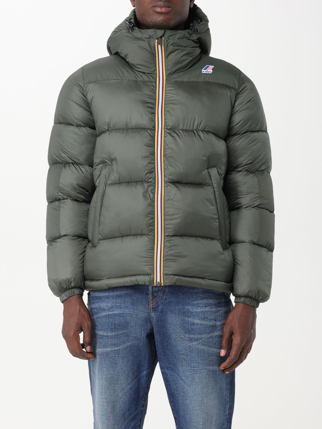 K-Way Jacket K-WAY Men colour Forest Green