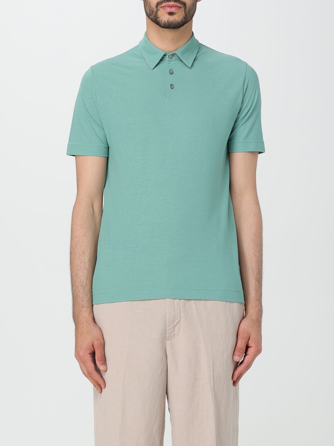 Zanone Polo Shirt ZANONE Men colour Green