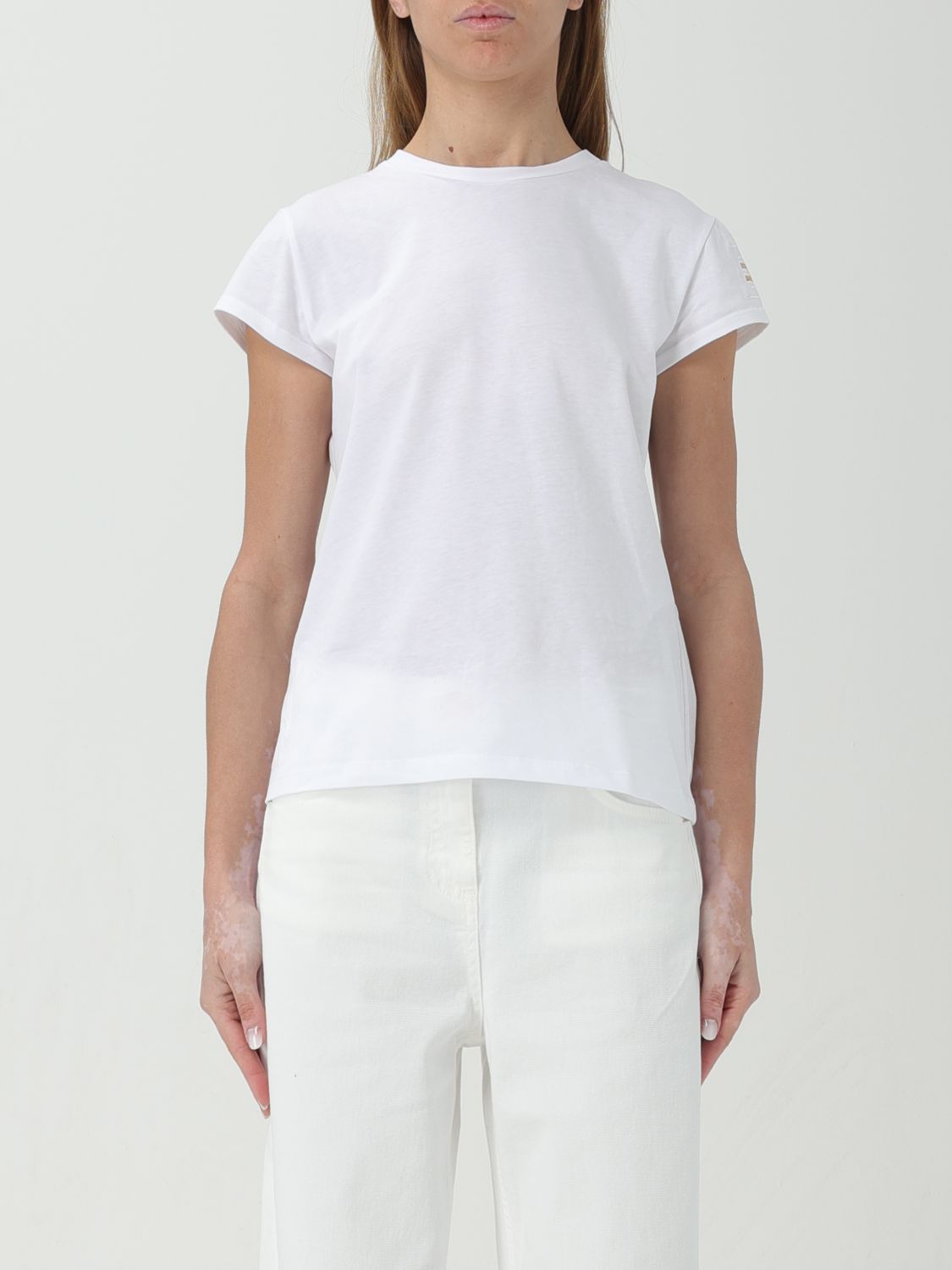 Elisabetta Franchi T-Shirt ELISABETTA FRANCHI Woman colour White