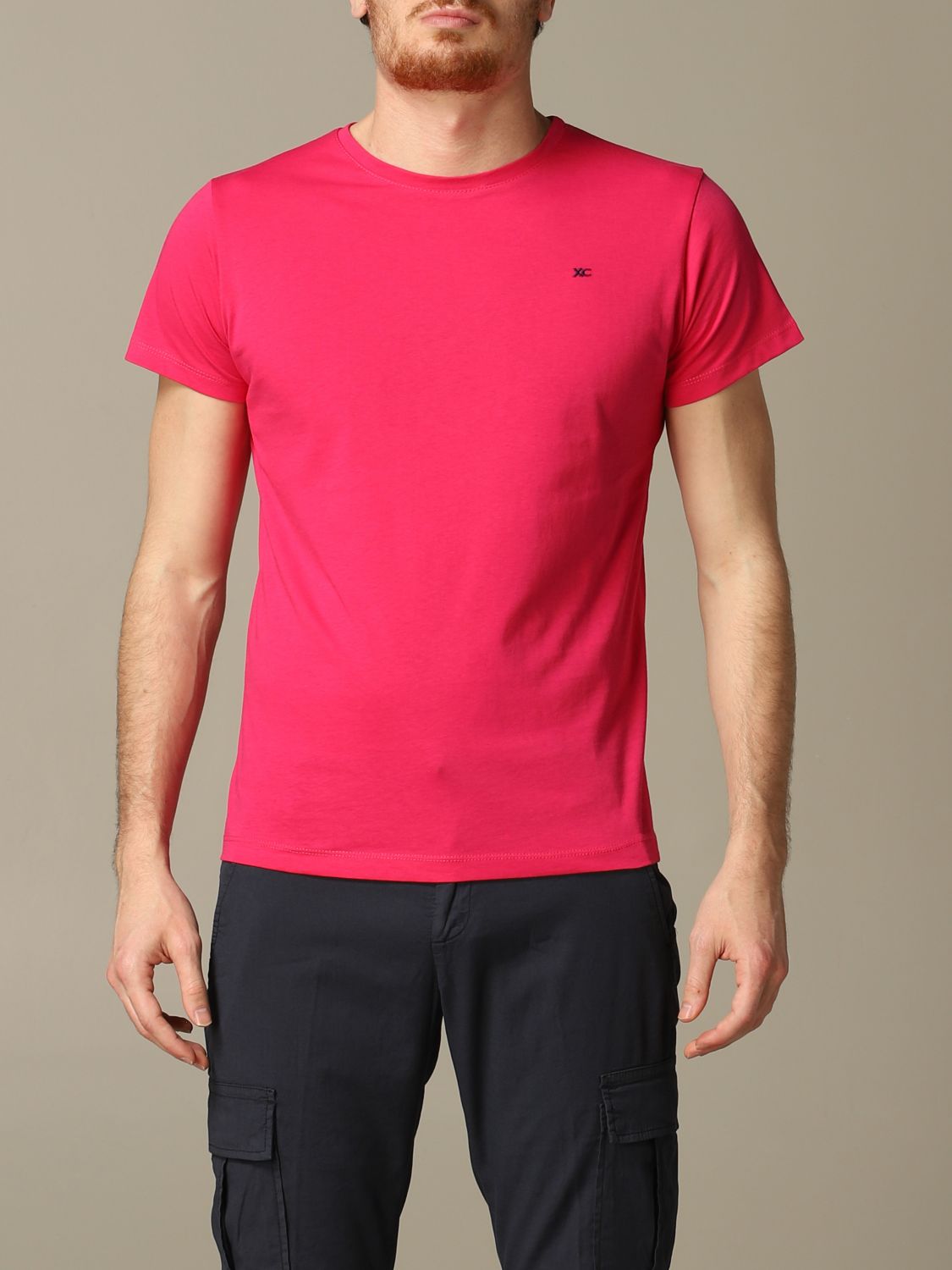 Xc T-Shirt XC Men colour Fuchsia