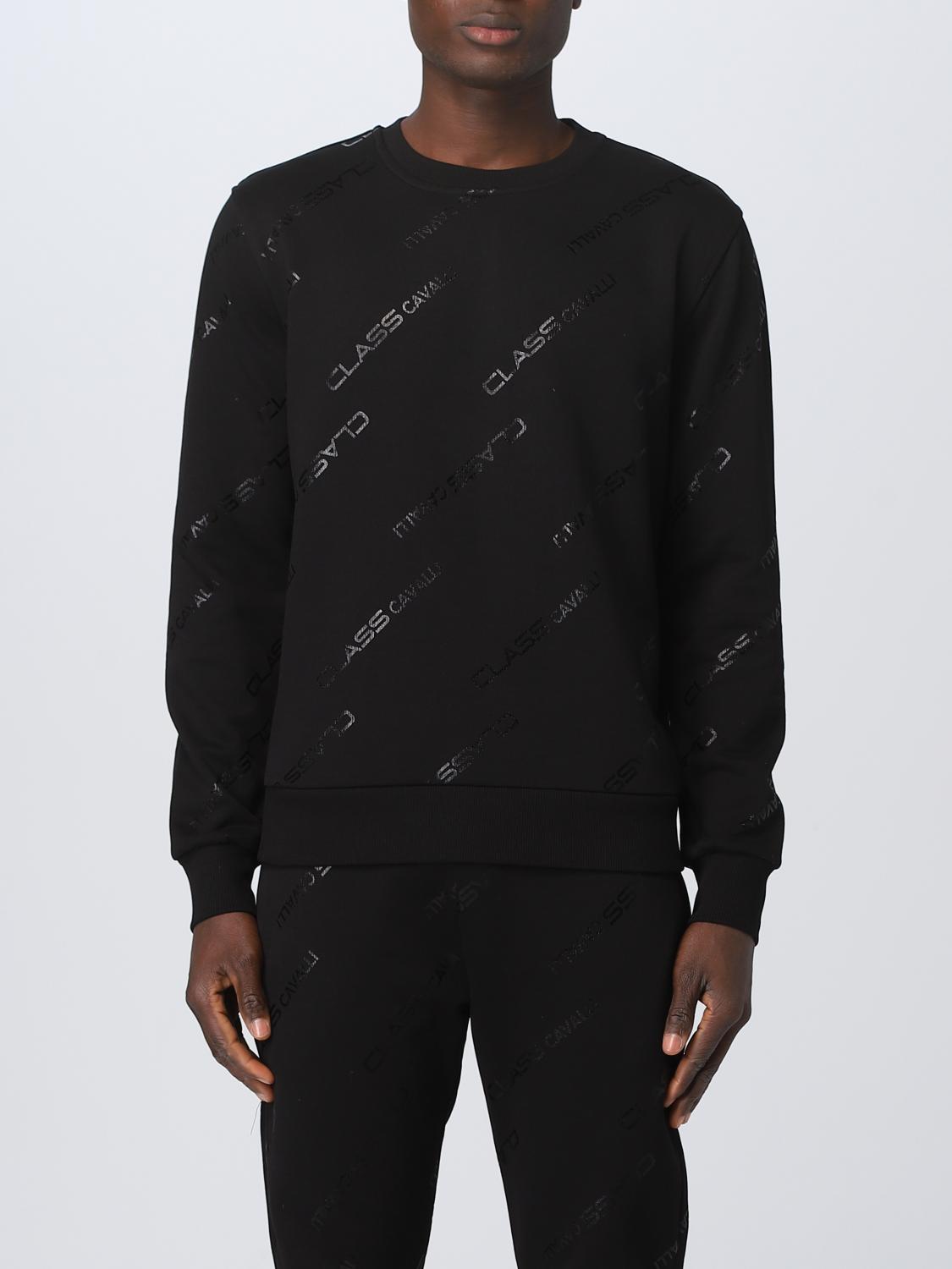 Class Roberto Cavalli Sweatshirt CLASS ROBERTO CAVALLI Men colour Black 1