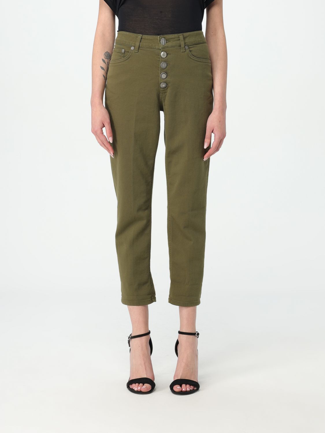Dondup Jeans DONDUP Woman color Green