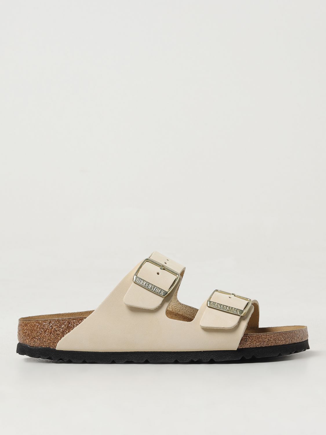 Birkenstock Flat Sandals BIRKENSTOCK Woman colour Ecru