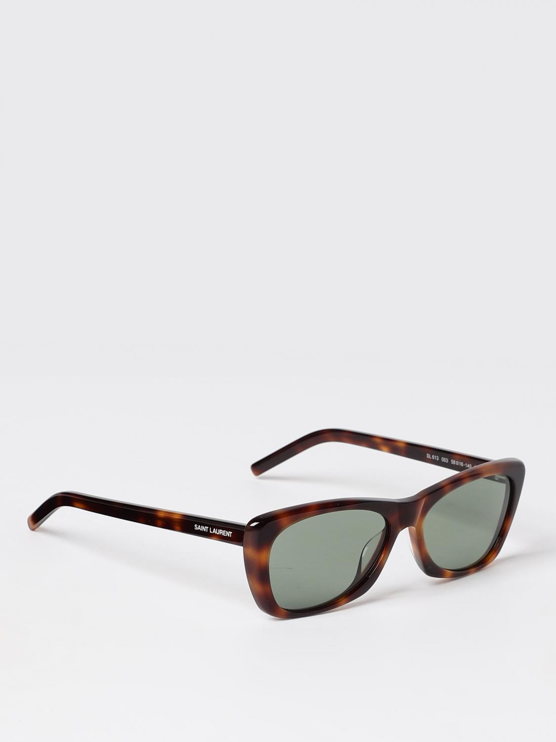 Saint Laurent Sunglasses SAINT LAURENT Woman color Brown