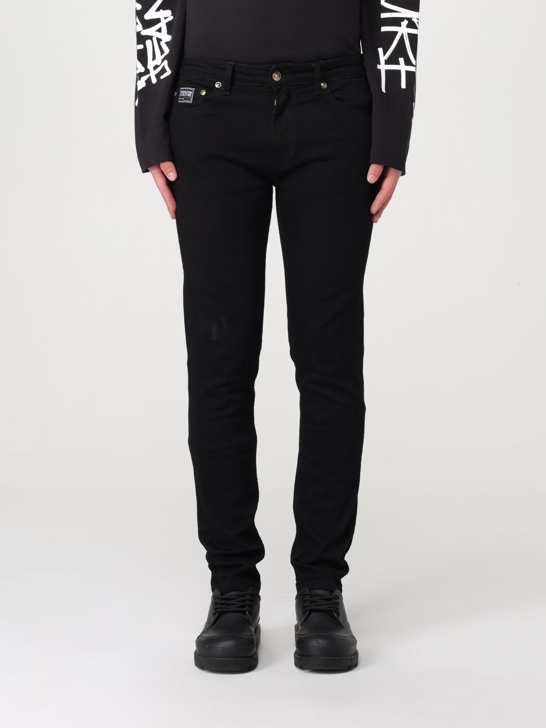 Versace Jeans Couture Jeans VERSACE JEANS COUTURE Men colour Black